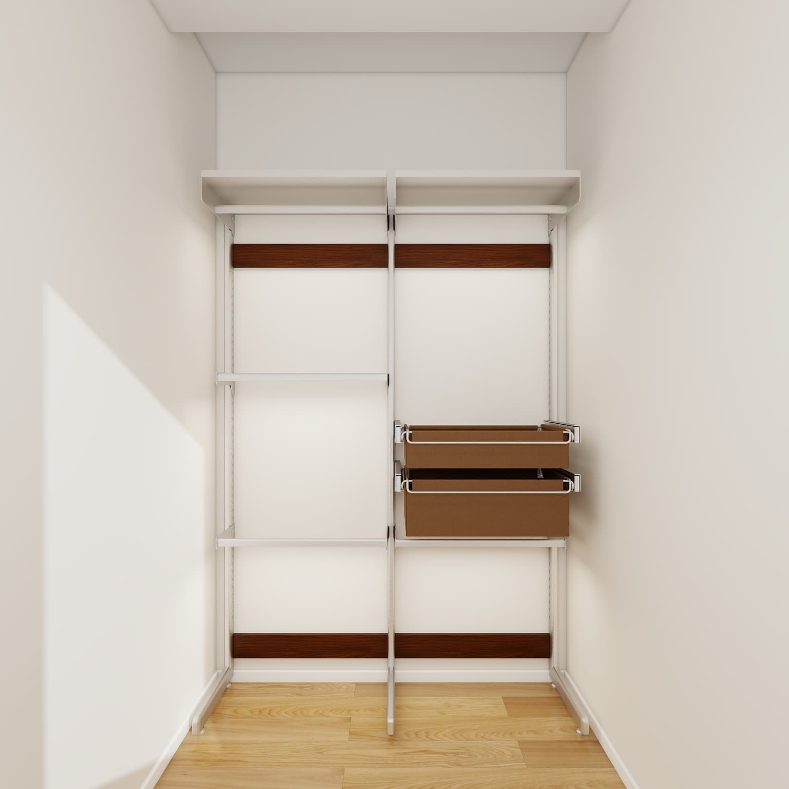 Real drawer module wardrobe case